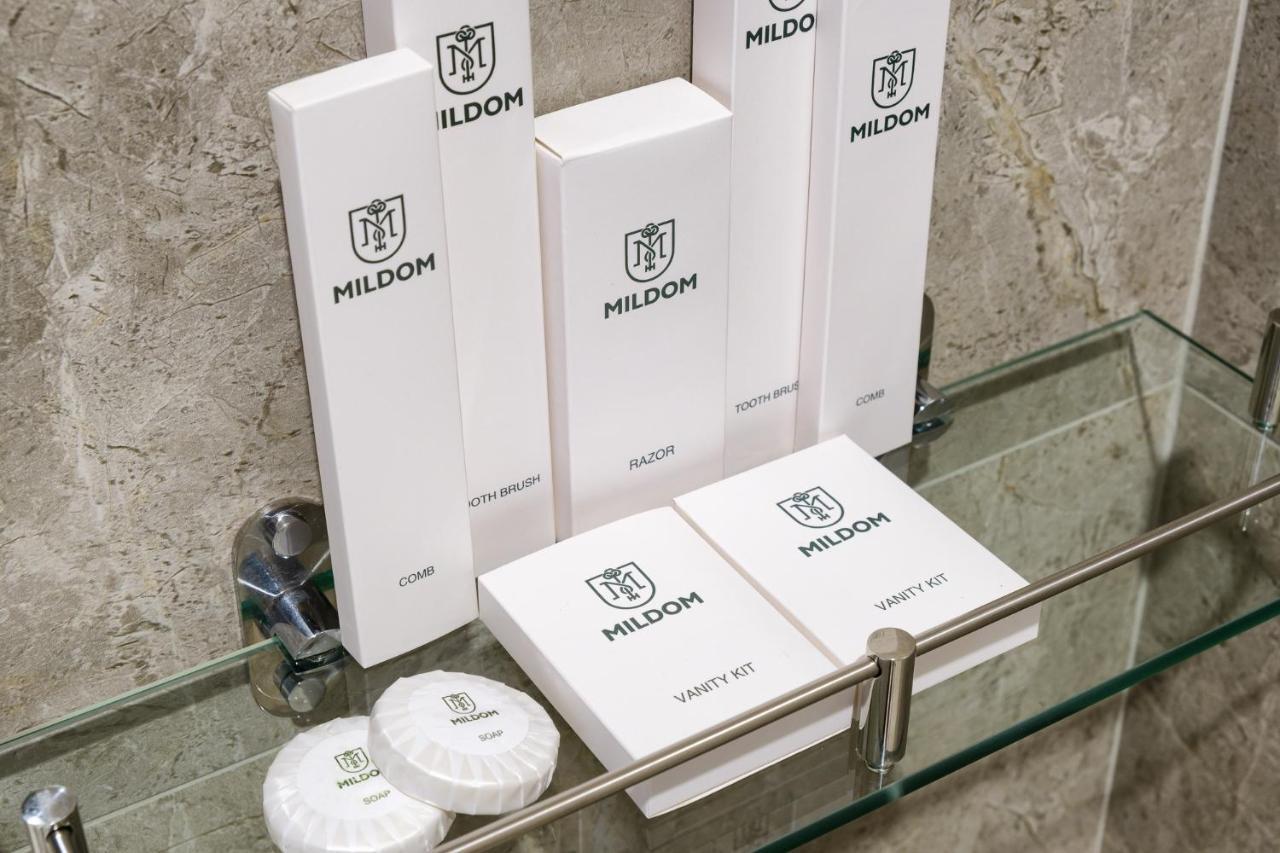 אלמטי Grand Mildom Hotel מראה חיצוני תמונה